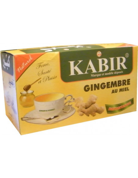 Infusion au gingembre et au miel KABIR - Assalamshop